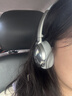 勒姆森（LASMEX）【明星推荐】耳机头戴式无线蓝牙耳机女生高颜值长续航低延迟hifi超高音质易折叠时尚穿搭运动适用 银灰色 小巧轻便 贴合不方脸 实拍图