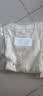 重磅纯棉短袖t恤男高档纯色印花休闲基础款内搭半袖打底衫 米杏 L  125-140斤 实拍图
