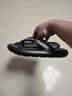 卡帝乐鳄鱼人字拖男夏季夹脚凉鞋户外沙滩凉拖鞋子男 1746 黑色 42-43 实拍图