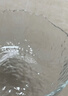 安买 水果蔬菜锤纹玻璃沙拉碗 北欧式ins风透明玻璃水果盆AM1340 晒单实拍图