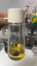 小熊（Bear）油壶 调料瓶抗菌玻璃油瓶酱油瓶600ml 自动开合不挂油CX-W0058 实拍图