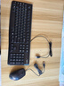 罗技（Logitech）MK120 键鼠套装 有线键鼠套装 办公键鼠套装 电脑键盘 USB即插即用 全尺寸 黑色 实拍图
