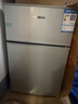 HYUNDAI（韩国现代）小冰箱迷你小型家用冷藏冷冻宿舍出租房办公室双开门二门电冰箱节能省电 58L银【日销过百+租房必备】 实拍图