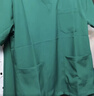 瀚会纯棉洗手衣女衣服刷手服长袖男医生洗手服口腔手术工作服短袖牙科 男款绿色短袖【京仓发】 XL （女145斤内，男185斤内） 实拍图
