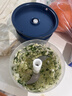 绞肉机小型打蒜器家用绞蒜切蒜器多功能辅食料理机电动蒜泥神器蒜蓉机自动切菜机压蒜器 宝蓝色- 0.26L （升级大电机） 实拍图