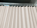 未来式浴室折叠浴帘磁吸防水淋浴房隔断卫生间干湿分离隐形挡水帘免打孔 米白色双侧磁吸【帘+杆】 适用宽度150-179 帘宽1.8米高2米 实拍图