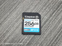 金士顿（Kingston）256GB SD存储卡 U3 V30 相机内存卡 高速sd卡大卡 4K超高清拍摄 读速200MB/s 写速160MB/s 实拍图