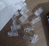 毕亚兹 六类水晶头 RJ45千兆网络接头 工程级装修布箱线电脑路由器连接做网线CAT.6镀金水晶头 100个/盒 实拍图
