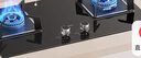 美的（Midea）【天然气】燃气灶双灶家用5.0KW大火力黑晶宽面板台嵌两用双灶 Q330 实拍图