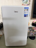 美的（Midea）93L单门小冰箱一级低音复古白色小单温冷藏租房家用宿舍办公室可放美妆BC-93MF【国家补贴】 实拍图