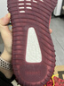 阿迪达斯YEEZY350魔鬼辣椒椰子透气新年红男女休闲鞋GW6945 45 实拍图