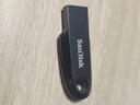 闪迪（SanDisk）128GB USB3.2 U盘 CZ74 读速高达400MB/s 金属高速u盘 安全加密 学习办公投标大容量优盘 实拍图