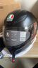 AGV K1S头盔K1摩托车机车全盔四季通用全覆式跑盔男女广角通风透气3C K1S-MATT BLACK XL（适合59-61头围） 实拍图