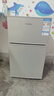 荣事达（Royalstar）小冰箱小型家用出租房双门一级能效宿舍冷藏冷冻两用节能电冰箱 42A126【一级能效】【三天不到1度电】银 实拍图