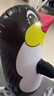 充气企鹅不倒翁玩具 PVC加厚充气卡通动物戏水拳击 【小企鹅】36cm 实拍图