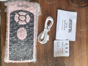 阿诺玛（AROMA）人声电子节拍器钢琴吉他小提琴架子鼓古筝AM-705S彩屏款粉色 实拍图