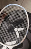 威克多（VICTOR）胜利羽毛球拍明星推荐龙全碳素铁锤单拍TK-HMRL/AD花白色5U已穿线 实拍图