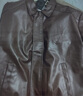 皮尔卡丹（pierre cardin）夹克男士秋冬季加绒翻领潮流保暖休闲宽松皮衣外套 棕色加绒 L 实拍图