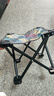 爆品椅子板凳小椅子户外钓椅马扎钓鱼便捷多功能超轻四角凳子马扎 户外小马扎-枫叶蓝色 实拍图