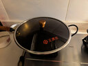 王源吉铁锅炒锅精铸铁无涂层不沾炒菜锅具燃气灶电磁炉通用36cm 实拍图
