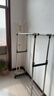 美丽雅晾衣架落地不锈钢晒衣架阳台可移动双杆挂衣架卧室内衣帽架置物架 实拍图