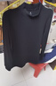 布先生小高领加厚保暖长袖打底T恤男秋冬打底衫 钢琴黑 M/170  实拍图