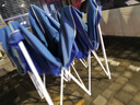 歌途乐遮阳棚雨棚四脚帐篷大伞户外加厚摆摊折叠伸缩棚雨篷四角停车棚 【2x2米】加固黒架(红色) 实拍图