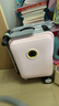 爱尔威（Airwheel）电动行李箱可骑行智能拉杆登机箱可坐可代步20英寸 SL豪华版一粉 实拍图