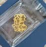 中国黄金（CHINA GOLD）公主请发财黄金手机贴片贴纸摆件生日礼物送女朋友工艺品 公主请发财-手机贴片【纪念品】 实拍图