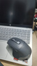 英菲克（INPHIC）M9 无线鼠标可充电轻音办公人体工学电脑台式笔记本2.4G通用便携Typec 灰【可视电量】 实拍图