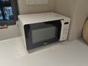 海尔（Haier）微波炉烤箱一体机 小型家用20升烧烤解冻 平板易清洁 智能菜单多功能微波炉HW-GE20T1W 实拍图