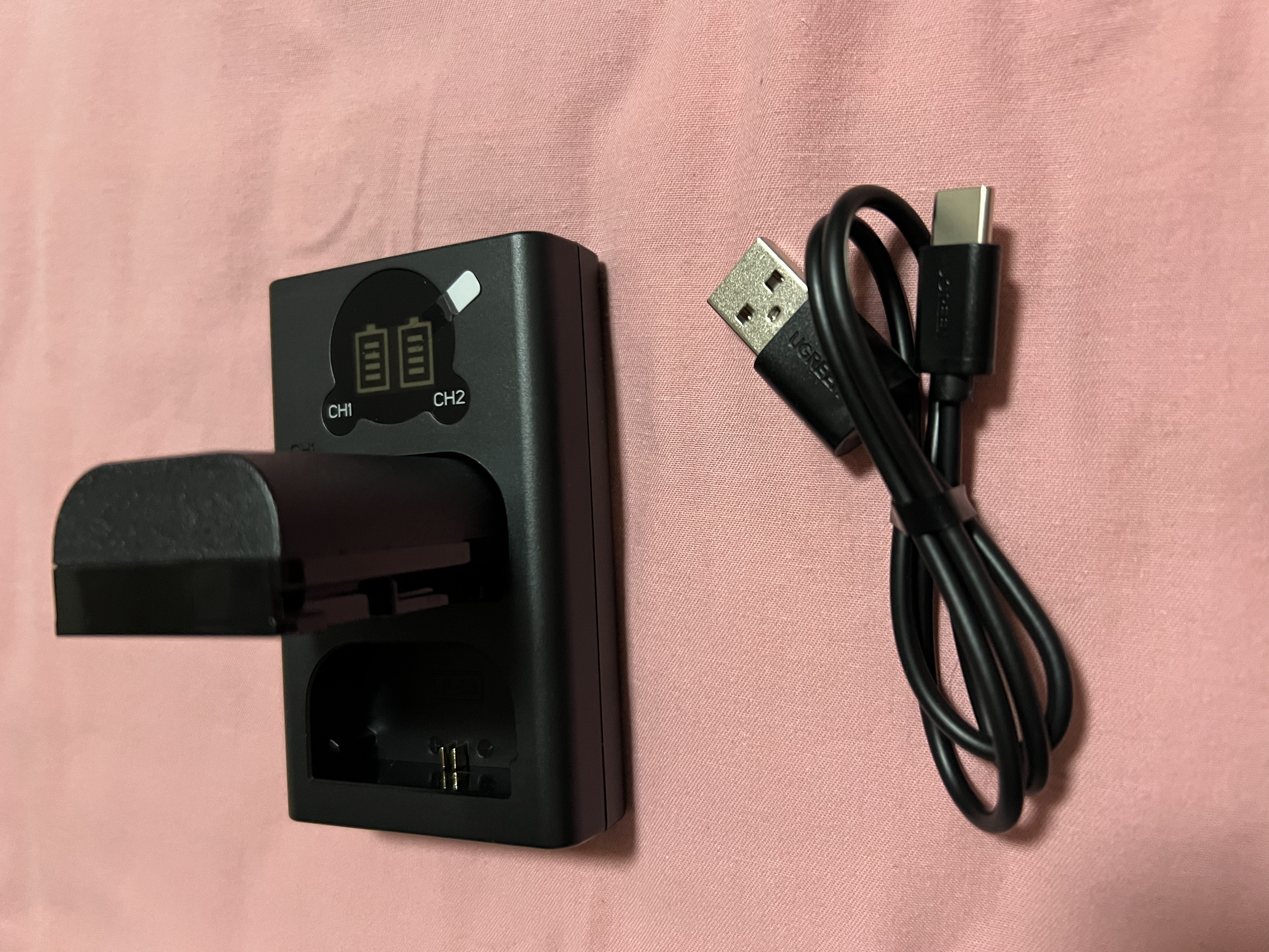 绿联适用佳能60d/70d相机5d4/r5二代LP-E6电池r62/60d/70d/80d/90d/5d2/5d3/6d2/7d2单反微单电池套装 实拍图