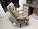顾全老板椅家用办公椅久坐电脑椅人体工学可躺午休椅子C533金咖PLUS 实拍图