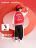 巴拉巴拉童装儿童套装男童2026新款春秋装棒球服新年红色拜年服活力衣服潮 实拍图