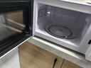 美的（Midea）快捷微波炉 家用小型 360°转盘加热 旋钮操控 易洁内胆（M1-L213B） 实拍图