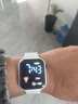其他品牌高颜值LED手表时尚方形学生科技感超强夜光数字个性运动 白色 实拍图