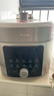 美的（Midea）【国家补贴】浓香小飞侠电压力锅有钛0氟0涂层双胆高压锅5L智能预约家用煲汤4-6人煮饭煲E5825N 实拍图