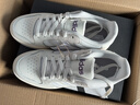 adidas ENTRAP美式校园风运动少年感复古篮球风板鞋男女阿迪达斯   米白色/灰色   37 实拍图