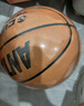 安踏（ANTA）篮球标准7号大学生联赛CUBAL篮球成人室内外PU耐磨防滑七号蓝球 实拍图