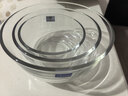 Ocean进口透明玻璃碗汤碗面膜碗凉拉面碗水果沙拉碗调料碗 大中小三件套 实拍图