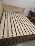 意米之恋橡胶木床实木床主卧双人床卧室家具大板【包安装】1.5m*1.9m DBB4 实拍图