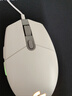 罗技（G）G102 有线游戏鼠标 白色 RGB灯效 吃鸡鼠标 绝地求生 轻量化设计 G102第二代 实拍图