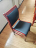 荣将实木办公椅会议椅学习培训椅棋牌麻将椅子电脑椅木质座椅橡木西皮 实拍图