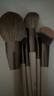 魅丝蔻（MSQ）12支摩卡化妆刷套装动物毛散粉刷腮红刷修容鼻影刷眼影刷美妆工具 实拍图
