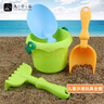 九千谷园艺铲子玩沙玩雪工具儿童沙滩玩具全套戏水沙滩桶铲子4件套J0192 实拍图