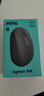 罗技（Logitech）M196 无线蓝牙鼠标 办公鼠标 笔记本商务办公家用 小巧便携 对称手型 石墨灰 实拍图