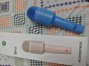 索爱（soaiy）话筒音响一体麦克风无线蓝牙家用K歌卡拉ok一体机儿童便携式手持家庭KTV唱歌混响音效MC8 对唱蓝色 实拍图