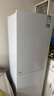 美的（Midea）186升二门冰箱白色租房小型家用电冰箱风冷无霜两门小冰箱租房不占地一级能效以旧换新MR-196W 实拍图