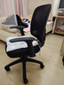 得力（deli）4900SP人体工学靠背电脑椅 舒适后仰办公椅 可升降舒棉坐垫 黑 实拍图