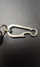 迪加伦 钛合金汽车钥匙扣男士挂件金属钥匙链创意礼品奔驰奥迪大众丰田 实拍图